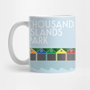 Thousand Islands Park House Boats Mug